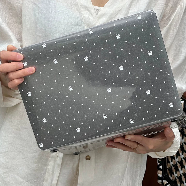 Ốp In Chấm & Chân Cho 2026 Macbook Neo 13 Inch A3404 Pro M5 A3434 A3428 Air 13,6 Inch M5 A3449 Air15 Air 13 Inch M4 A3240 M3 A3113 Air M1 A2337 Pro13.3 M1 M2 A2338 Air13 A466