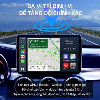 Carlinkit TBOX Carplay Android Auto Ai Box (8 + 128g) Android13.0 Apple CarPlay / Android Auto cho ô tô Qualcomm Snapdragon 6225 8 nhân