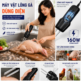 Watfac Máy nhổ lông măng vịt cầm tay Máy vặt lông gia cầm chạy điện gà tay nhổ ngỗng hoàn toàn tự động Chuyên nhổ lông mă