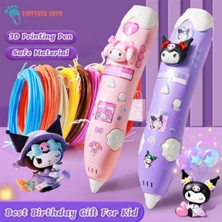 Bút 3D Màn Hình Kỹ Thuật Số Bút In Thông Minh Làm Graffiti Nghệ Thuật Thủ Công Với Cáp USB Quà Tặng Trẻ Em