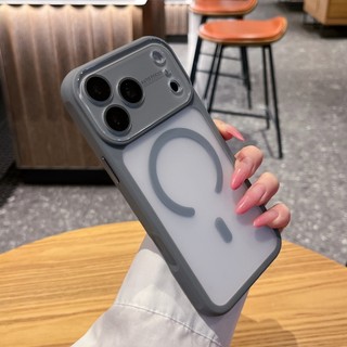Sạc Không Dây Da Sensation Khung Silicon Trong Suốt Acrylic Điện Thoại Cho iPhone 17Promax 17Pro 13 14 15 16 Pro Max Chống Sốc Nam Nữ Vỏ Di Động