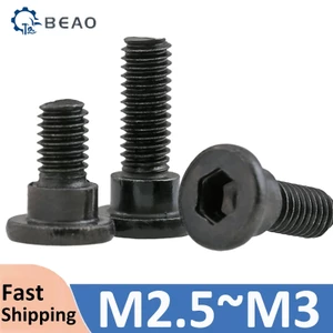 Lớp 12.9 Thép Carbon Vai Bước Bấm Bộ Vít Lục Giác Ổ Cắm Bước Định Vị Bu Lông M2.5 / M3
