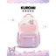 Schoolbag Nữ Học Sinh Tiểu Học Bé Gái Bé Gái Thứ Ba Đến Lớp Thứ Sáu Dung Tích Lớn Bé Gái Kuromi Trẻ Em