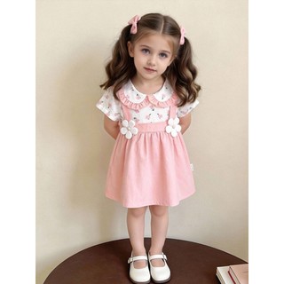 Váy bé gái MuyoNowo - Thiết kế in hình sành điệu để mặc thoải mái - Hoàn hảo cho mọi dịp