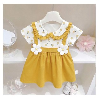 Váy bé gái MuyoNowo - Thiết kế in hình sành điệu để mặc thoải mái - Hoàn hảo cho mọi dịp