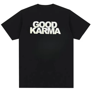 Áo thun Cotton nguyên chất phong cách thời trang đơn giản GOODKARMA dành cho nam và nữ