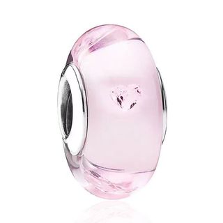 [Mới 2026] Hạt thủy tinh hoa bầu trời đầy sao S925, Hạt thủy tinh tròn / Mặt dây chuyền thời trang và đơn giản