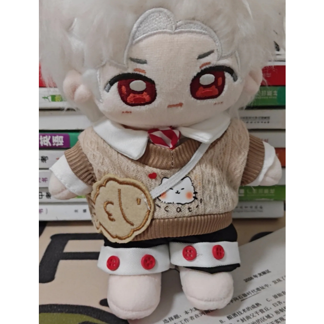 20cm Quần Áo Trẻ Em Cotton Quần Áo Cho Bé Ichiban Đẹp Trai Đứng Quần Áo Búp Bê Thay Thế Thuộc Tính Búp Bê Phù Hợp Với Đại Học