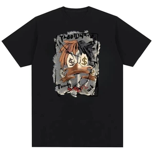 Áo thun cotton thoải mái họa tiết vịt Donald unisex ulzzang thời trang cotton nguyên chất