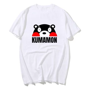 Kumamon Gấu Kumamoto Nhật Bản Nam Áo Mới Lạ Tee Áo Sơ Mi Tay Ngắn Cổ Tròn Áo Thun 100% Cotton Quà Tặng Ý Tưởng Áo
