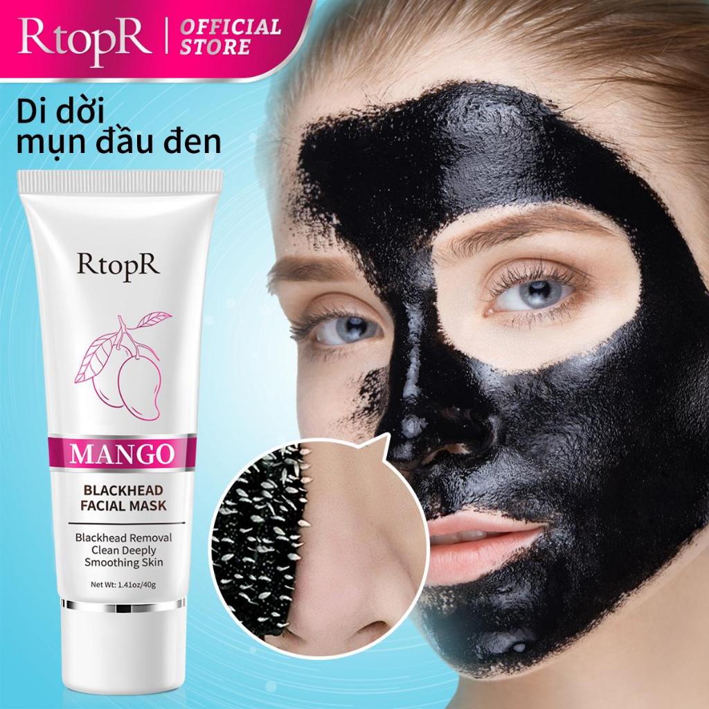 Mặt nạ lột mụn đầu đen RTOPR làm sạch sâu lỗ chân lông dưỡng ẩm kiềm dầu chuyên cải thiện làn da thô ráp 40g