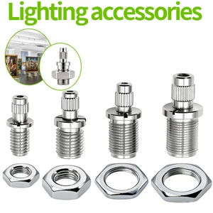 Kẹp khóa dây có thể điều chỉnh Đầu nối treo ren với đai ốc lục giác để treo đèn và khung ảnh (2-4 CÁI)