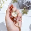 Đồng hồ nữ mới. Mặt số tròn thanh lịch và tối giản. Thích hợp cho ngày tháng, mua sắm, tập hợp và bữa tối. Tặng nàng món quà đẹp nhất (Không hộp)