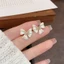 Bông Tai Nơ Zircon Vẽ Nhẹ Nhàng Sang Trọng Phù Hợp Với Bông Tai Thời Trang Hàn Quốc Bông Tai Ngọt Ngào Nữ
