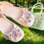 Phong Cách Thời Trang Nhiều Màu Hoa Họa Tiết Giày Quyến Rũ 16 Chiếc Sandal Nữ Trang Trí Nút DIY Phụ Kiện Giày Bộ