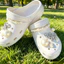 16 Chiếc Nữ Bé Gái Tắc Sandal Giày DIY Quyến Rũ Phong Cách Công Chúa Đá Quý Hoa Ngọc Trai Mặt Dây Chuyền Nút Lỗ Giày Trang Trí Bộ Phụ Kiện Quà Tặng