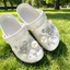 16 Chiếc Nữ Bé Gái Tắc Sandal Giày DIY Quyến Rũ Phong Cách Công Chúa Đá Quý Hoa Ngọc Trai Mặt Dây Chuyền Nút Lỗ Giày Trang Trí Bộ Phụ Kiện Quà Tặng