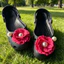 4 Nữ Bé Gái Tắc Sandal Giày DIY Quyến Rũ Phong Cách Dễ Thương Hoa Hồng Ngọc Trai Mặt Dây Chuyền Nút Lỗ Giày Trang Trí Bộ Phụ Kiện Quà Tặng