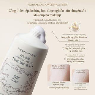 Roopy Kem dưỡng body trắng da hương thơm 130g - 2 trong 1 cách nhiệt + che khuyết điểm, không bột, không vón cục, chống nước chống mồ hôi, phù hợp cho học sinh/người bận rộn