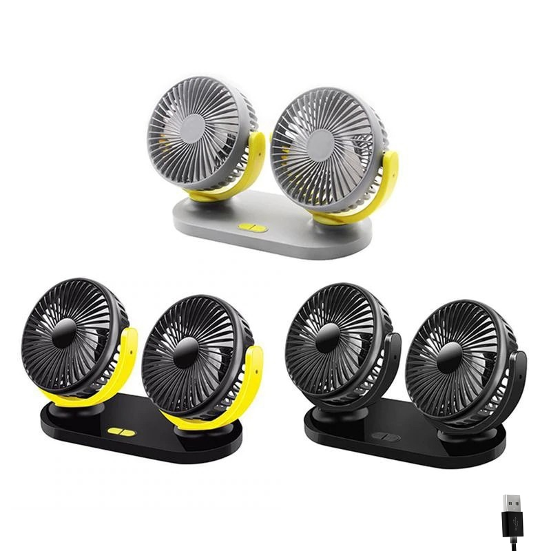 Quạt ngồi sau ô tô 5,5 Inch 3 tốc độ