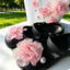 Phong Cách Dễ Thương Ngọc Trai Đá Quý Sandal Giày Quyến Rũ Ngọt Ngào Có Thể Tháo Rời Đồ Trang Trí Cho Bé Gái Dép