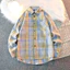 Nam Công Sở Màu Đen Dài Tay Kiểm Tra Áo Sơ Mi Màu Đỏ Rời Cotton Oversize Kẻ Sọc Áo Sơ Mi Thường Ngày