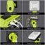 Dành cho pin Ryobi 18V 15W 2000LM Đèn LED không dây di động có thể sạc lại cho công trường và trường hợp khẩn cấp