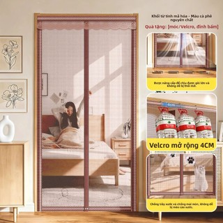 2026 Phong Cách Mới Cao Cấp Chống Muỗi Rèm Cửa Sợi Thủy Tinh Lưới Toàn Dải Từ Tính Mạnh Màn Hình Tự