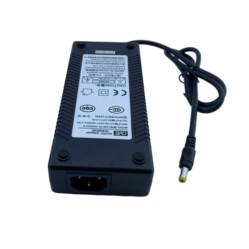 GVE GM130-2400500-F GM120-2400500-F 24V 5A 5.5 * 2.5mm AC / DC Adapter Sạc 120W Máy Lọc Nước / Máy Tính Tiền Điện