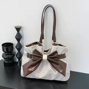 Jfory Túi Tote Jfory Dot dành cho nữ Túi đeo vai để mua sắm thiết yếu kỳ nghỉ dã ngoại