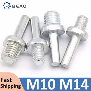 M10 / M14 Chủ Đề Adapter Tua Vít Mũi Tròn Lục Giác Kết Nối Thanh Chuck Cho Máy Khoan Điện Mặt Sau Xoay Miếng Đánh Bóng Đĩa