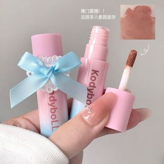KodyboLL Giá cả phải chăng Foggy Lip Tint dành cho người mới bắt đầu Tự nhiên No-Makeup Look Học sinh Dễ dàng pha trộn Độ bão hòa thấp Kem dưỡng môi khỏa thân NO.K61
