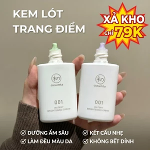 Kem Lót Mặt Trang Điểm Kem Lót Trang Điểm Kiềm Dầu Nâng Tông Che Lỗ Chân Lông Làm Mịn Da Primer 30ml