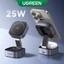 Bộ sạc không dây từ tính 2 trong 1 UGREEN 15W, được chứng nhận Qi2 MPP, Hỗ trợ sạc không dây nhanh 15W cho iPhone 12-15, Sạc cho iPhone và Airpod của bạn cùng một lúc