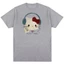 Áo thun Cotton nguyên chất in hình Kitty Cat Fun thời trang dành cho nam và nữ