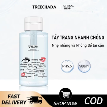 Treechada Tẩy Trang Nhẹ Nhàng Tẩy Trang Không Kích Ứng Làm Sạch Sâu Mặt Môi Mắt Tẩy Trang Ba Trong Một