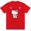 Áo thun Cotton nguyên chất in họa tiết thời trang mèo Kitty Cat mềm mại và thoáng khí