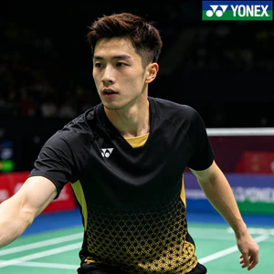 Áo sơ mi ngắn tay thể thao khô nhanh YONEX, áo thi đấu thoáng khí cho nam và nữ