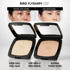 Phấn Phủ Bird Flydiary Matte Powder Kiểm Soát Dầu Nhờn 24H Chống Nước Mồ Hôi Lâu Trôi Không- Lem Không Gây Bí Da Thích Hợp Cho Da Nhạy Cảm