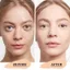 Hoa hồng® Air Cushion BB Cream, Kem nền dưỡng ẩm nhẹ Trang điểm mặt, Kem che khuyết điểm mờ tự nhiên, Kem che khuyết điểm & Bri ghten Kem lót nền khỏa thân đến tông màu da, lâu trôi