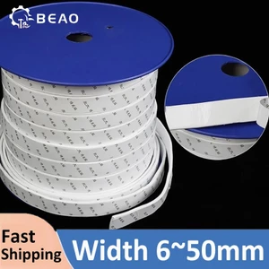 Băng đàn hồi PTFE Dải niêm phong tự dính Miếng đệm miếng bọt biển Băng keo bền chịu nhiệt độ cao