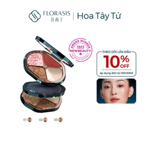 Florasis ( Hoa Tây Tử) Bảng Trang Điểm Đa Năng Eastern Beasts Sculpting - Tạo Khối & Highlight, Má Hồng, Mắt, Sống Mũi 10.8g