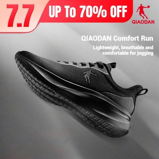 Qiaodan Comfort Run Nam Giày Chạy Bộ Thoáng Khí Chống Sốc Phục Hồi Thoải Mái QXB023252221R