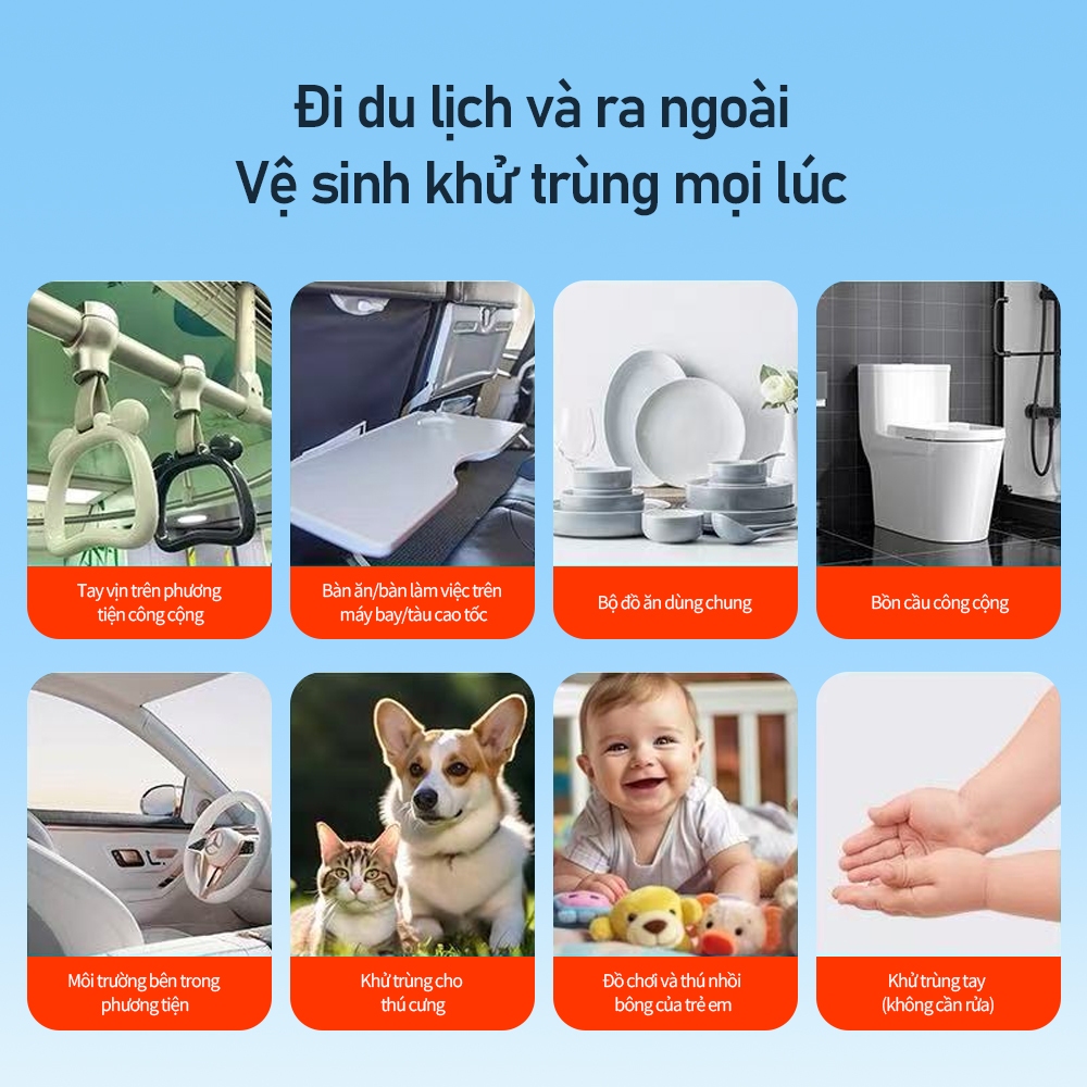 [Khử trùng 99,9%] Xịt khử trùng thực vật Helalife | Bảo vệ tay, an toàn cho bé và làn da nhạy cảm