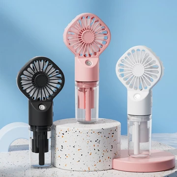 Quạt tạo độ ẩm di động Quạt phun sương cầm tay mini cầm tay có thể sạc lại USB di động với máy tạo độ ẩm Máy phun nước mini Quạt cầm tay