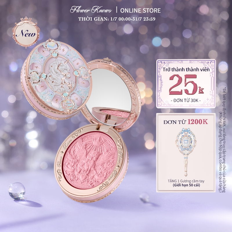 Bộ sưu tập Flower Knows Knight Unicorn Satin Blush