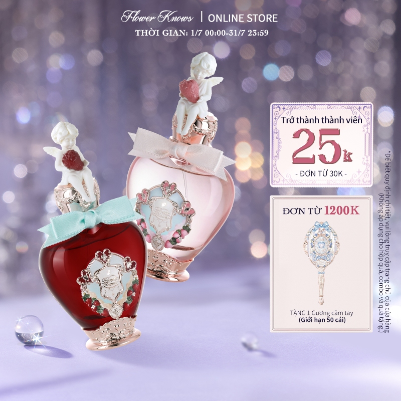 Nước hoa Flower Knows Strawberry Cupid Collection 50ml