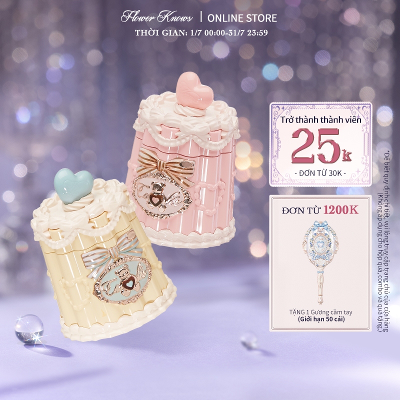Son dưỡng môi dạng thạch Flower Knows The Sweetie Bear Collection