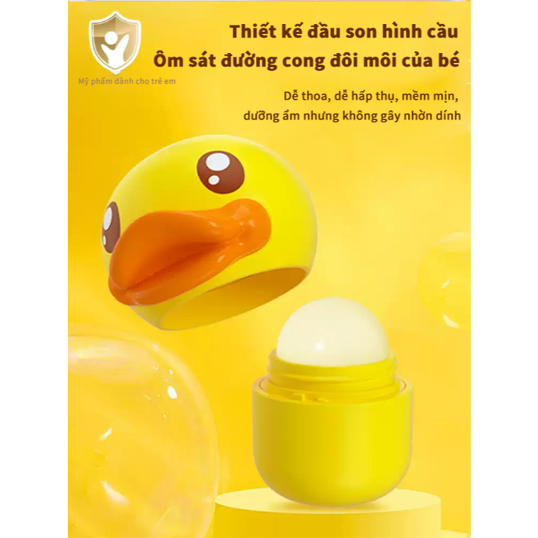 Kekebebe B.Duck Baby Son dưỡng môi trẻ em 3,2g