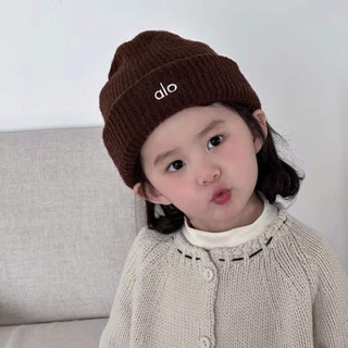 Mũ Ấm Áp Mùa Đông Trẻ Em Cho Bé Trai Và Bé Gái Mũ Đan Có Họa Tiết alo Thêu Thích Hợp Cho Bé 3-10 Tuổi